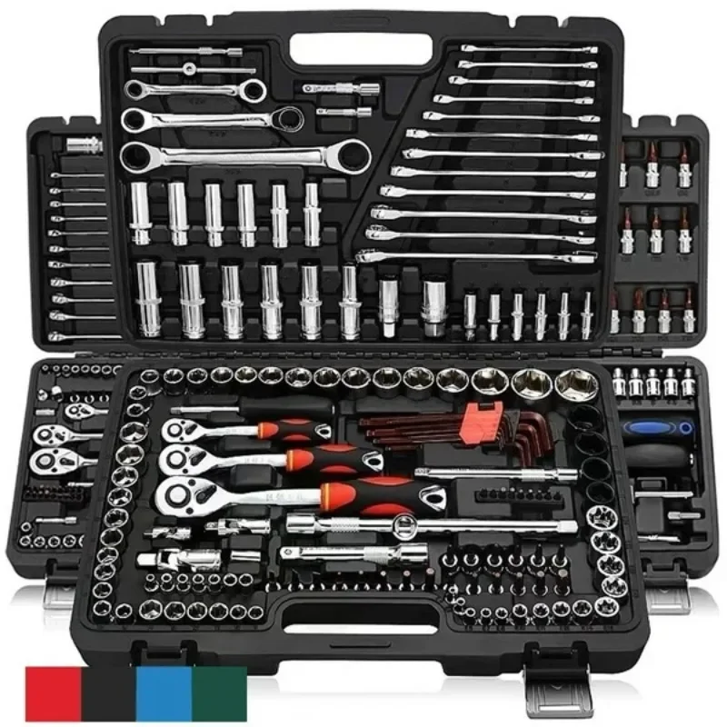 Rotary Tool Kit - طقم مفاتيح ربط 46 قطعة لإصلاح