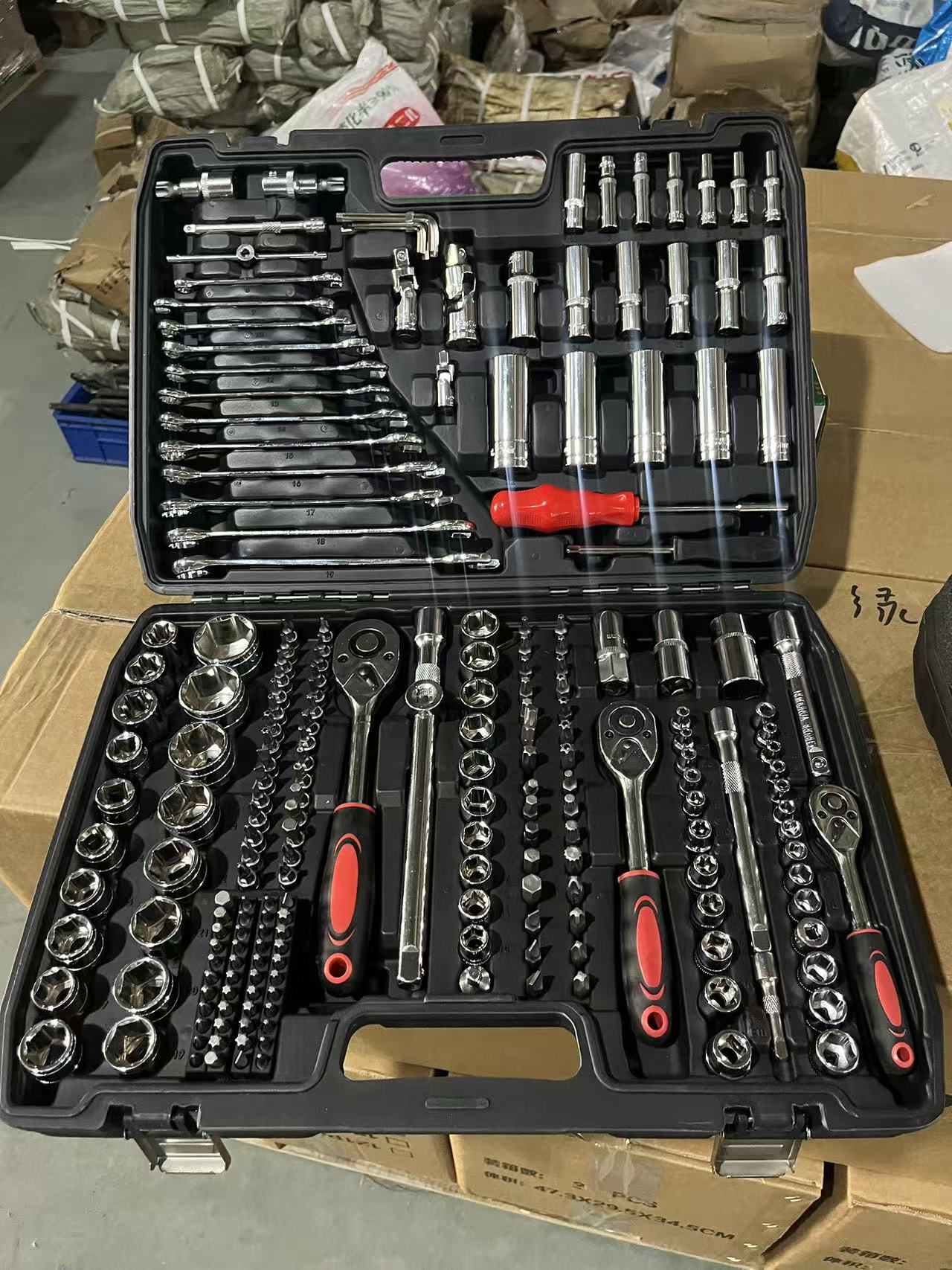 Power Tools Repairs - طقم أدوات إصلاح السيارات 216 قطعة،