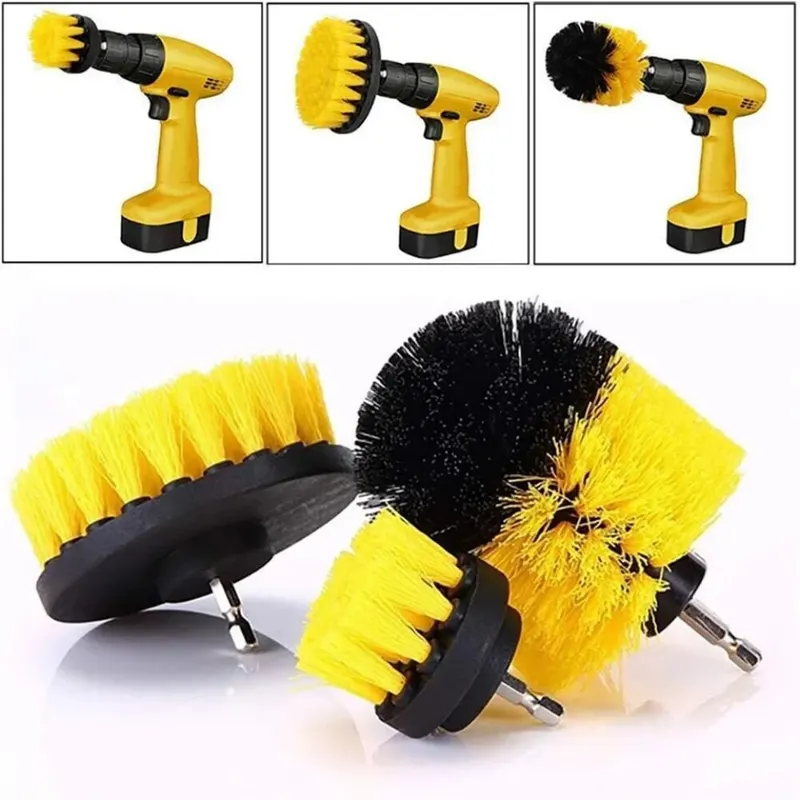 Power Tools For Sale - مجموعة فرش تنظيف كهربائية 3 قطع/مجموعة،