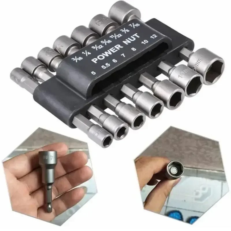 Power Tools For Sale - 9/14 قطعة مجموعة مفتاح بانة مثقاب