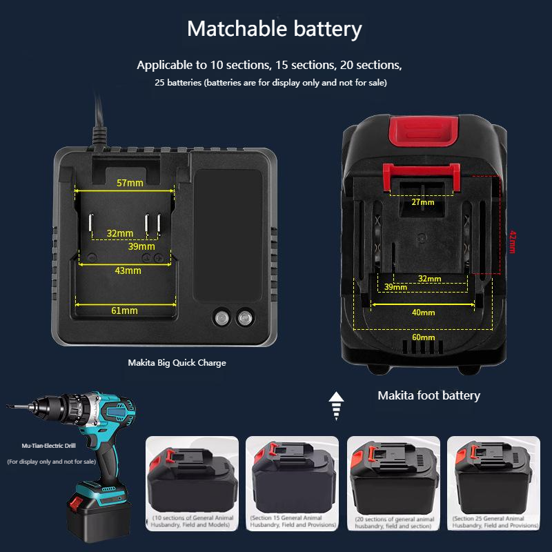شاحن 18 فولت 21 فولت للاتحاد ا - مراجعة Power Tools Universal Battery وسعره