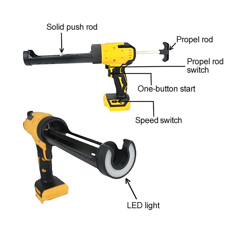 مسدس السد الكهربائي لبطارية دي - مراجعة Power Tools Universal Battery وسعره