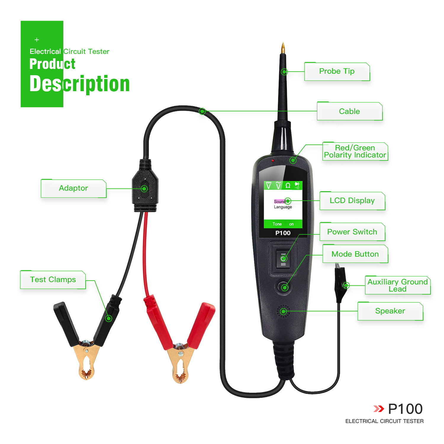 جهاز فحص الدوائر الكهربائية لل - مراجعة Power Tools English وسعره