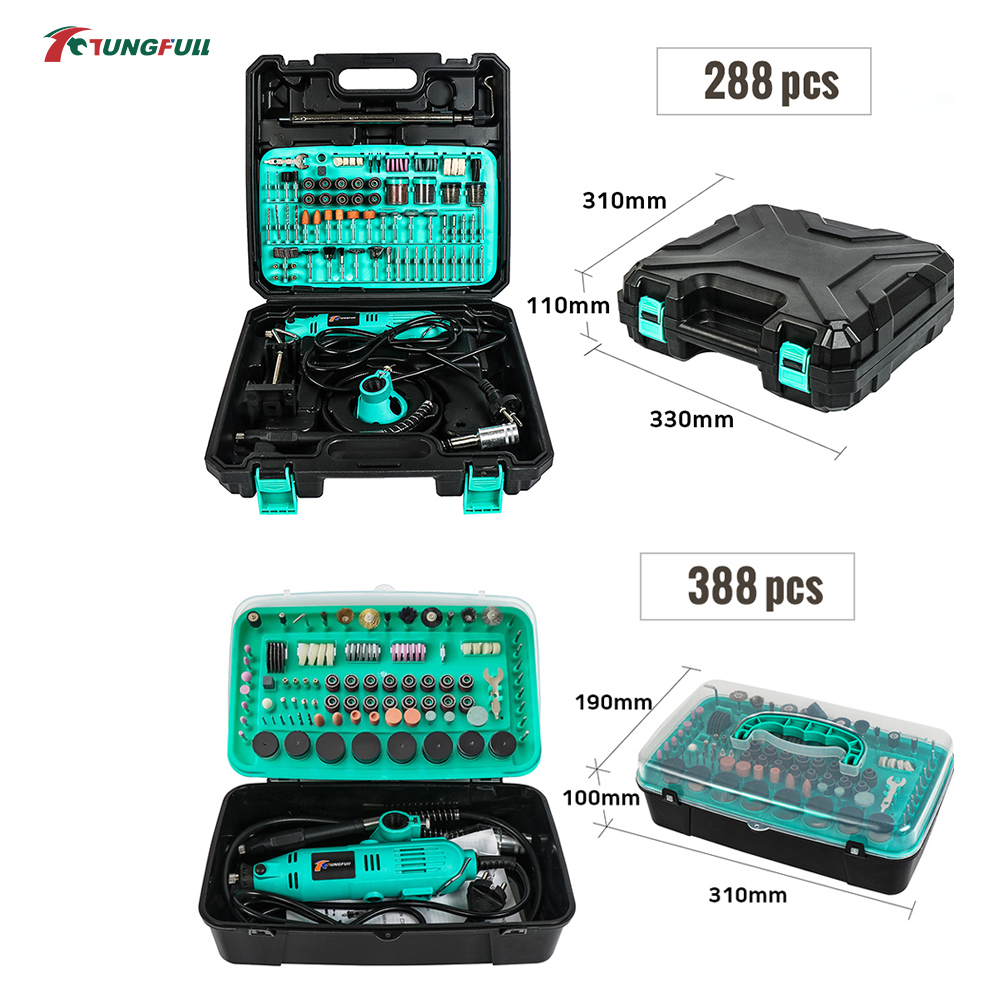 مجموعة مطحنة كهربائية صغيرة من - مراجعة Rotary Tool Kit وسعره