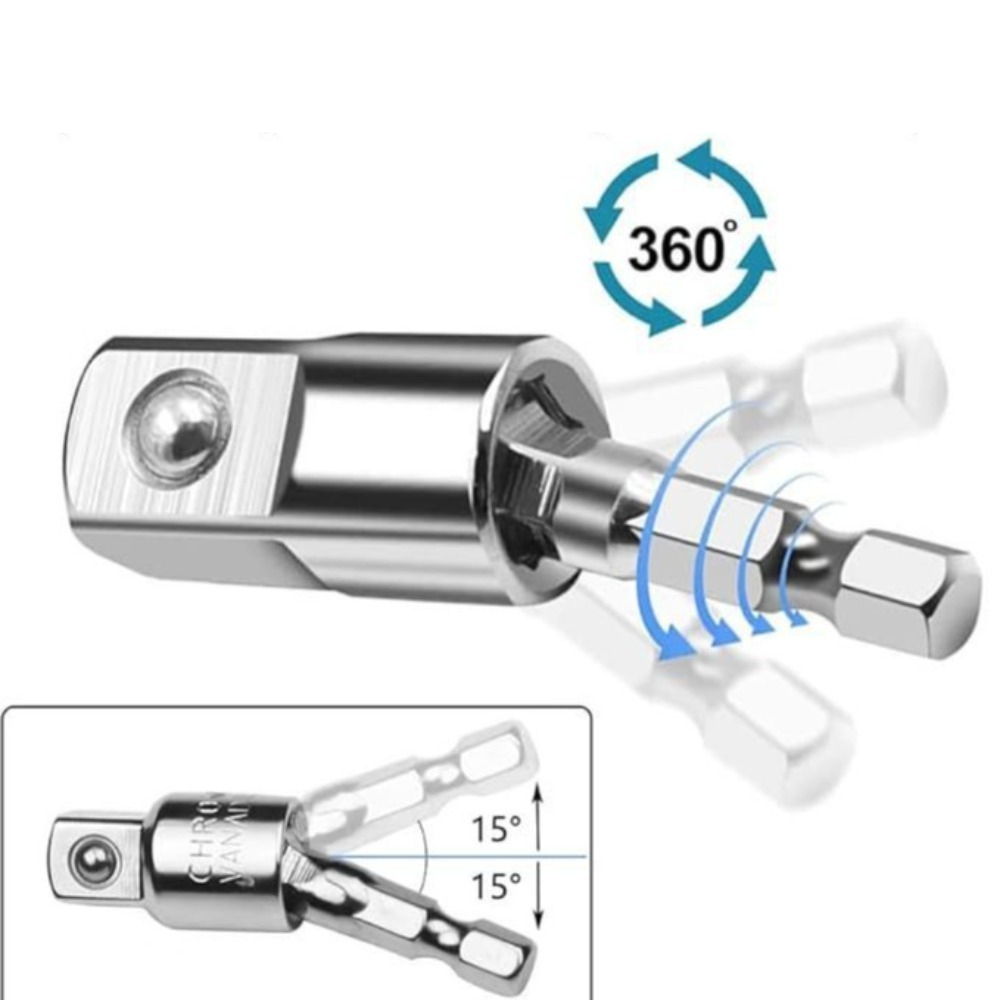 360 °   مجموعة محولات مقبس الم - مراجعة Power Tools For Sale وسعره