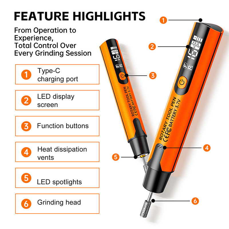 مجموعة أدوات دوارة لاسلكية بـ6 - مراجعة Rotary Tool Kit وسعره