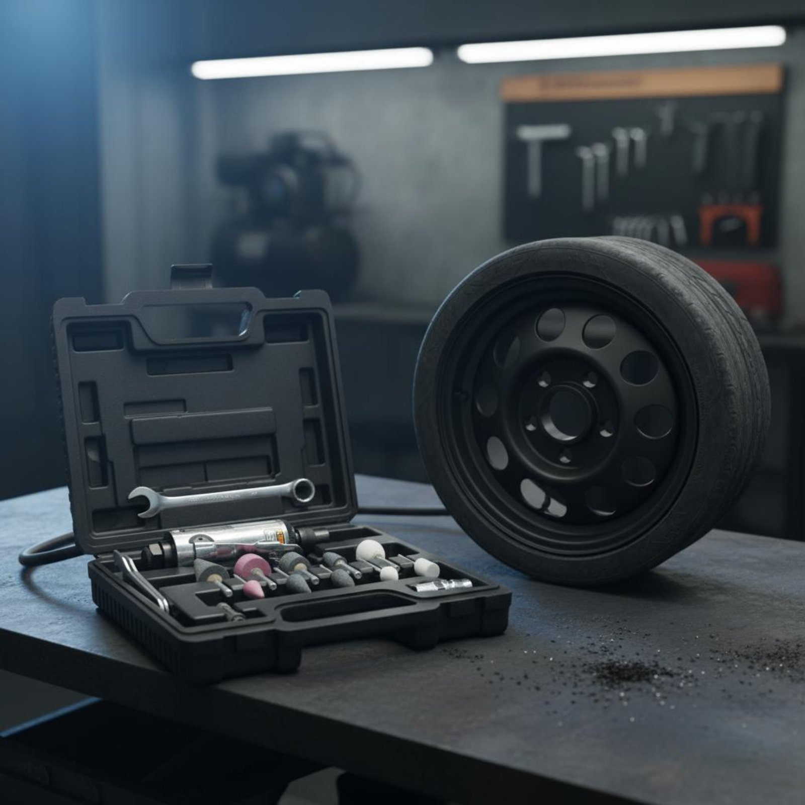 جلاخة إصلاح الإطارات الصناعية، - مراجعة Power Tools Repairs وسعره