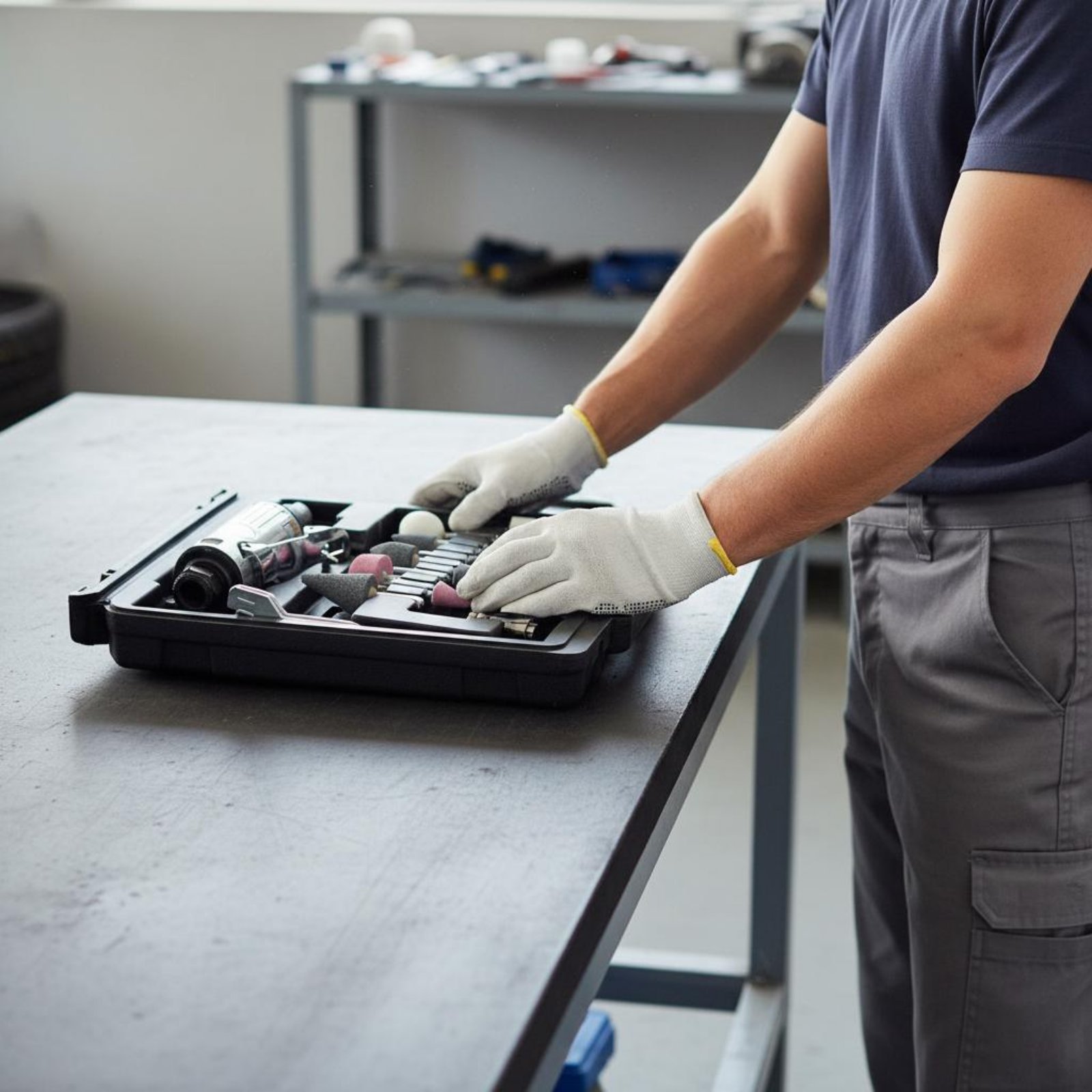 جلاخة إصلاح الإطارات الصناعية، - مراجعة Power Tools Repairs وسعره