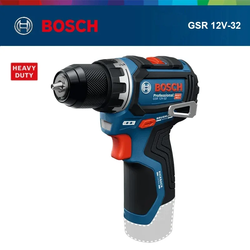 بوش GSR 12V-32 مثقاب لاسلكي بد - مراجعة Power Tools Repairs وسعره