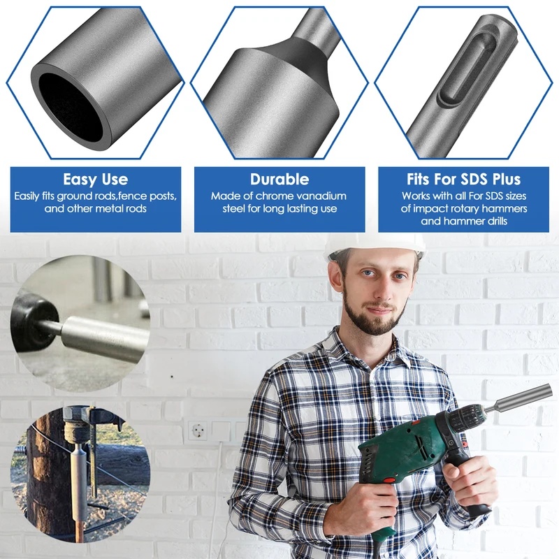 مثقاب تثبيت قضبان التأريض من ا - مراجعة Hammer Drill Sds وسعره