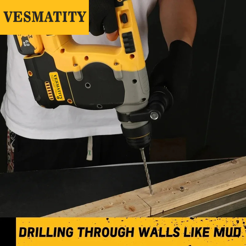 مثقاب دوار SDS Plus من Vesmati - مراجعة Hammer Drill Sds وسعره