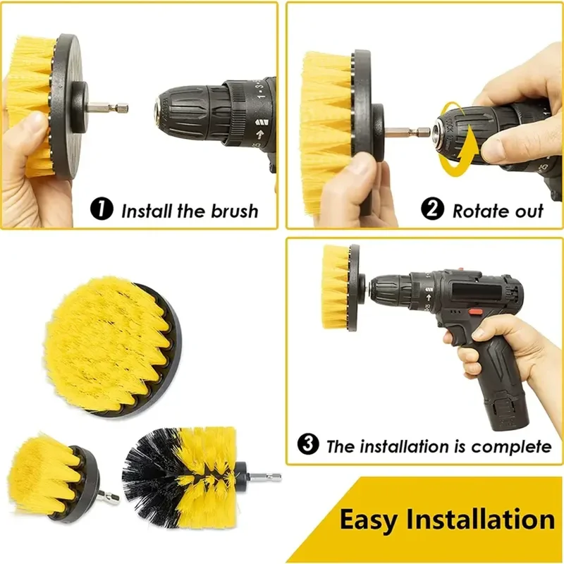 مجموعة فرش تنظيف كهربائية 3 قط - مراجعة Power Tools For Sale وسعره