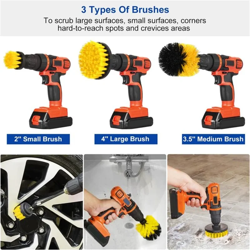 مجموعة فرش تنظيف كهربائية 3 قط - مراجعة Power Tools For Sale وسعره