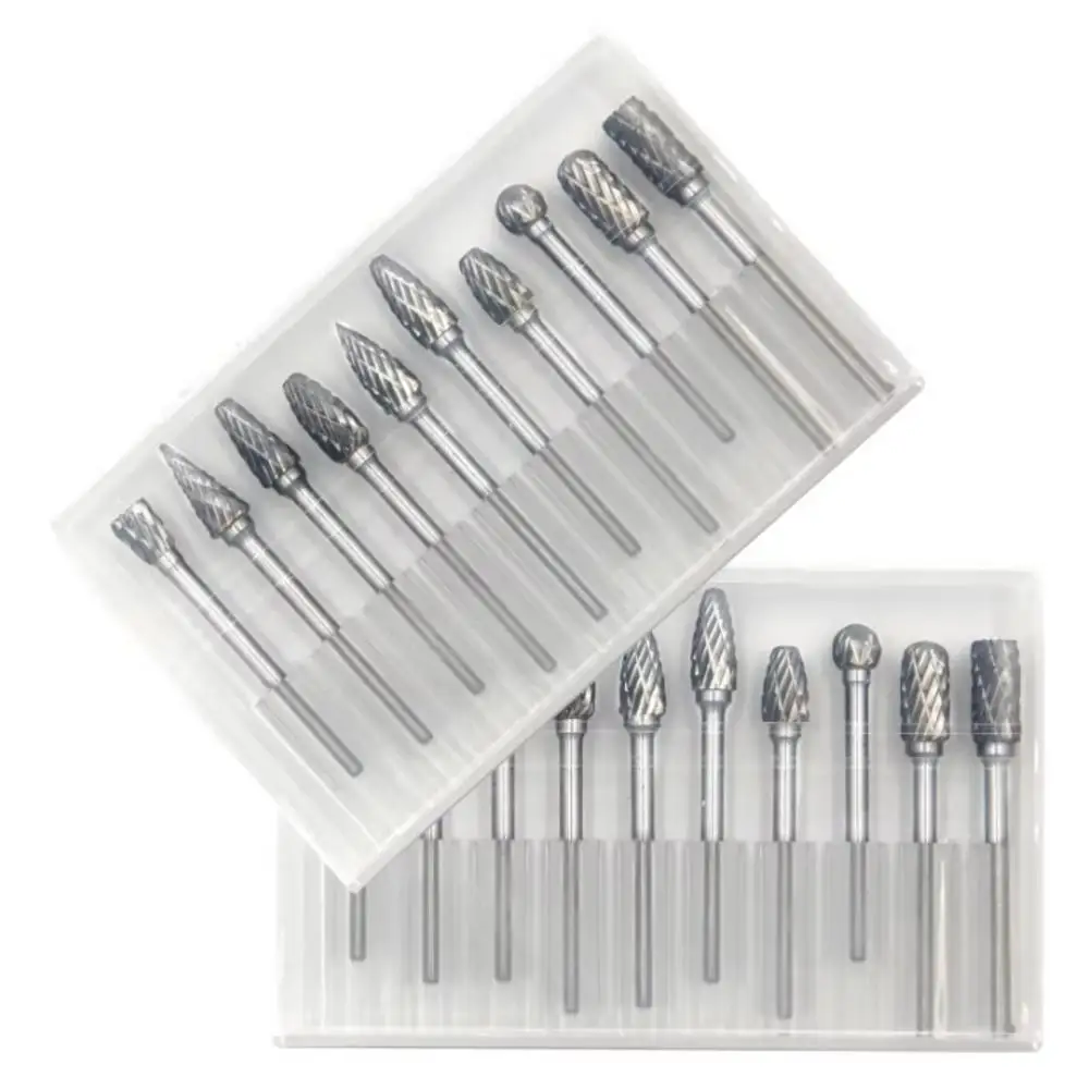 10 قطع مجموعة رؤوس كربيد دوارة - مراجعة Rotary Tool Kit وسعره