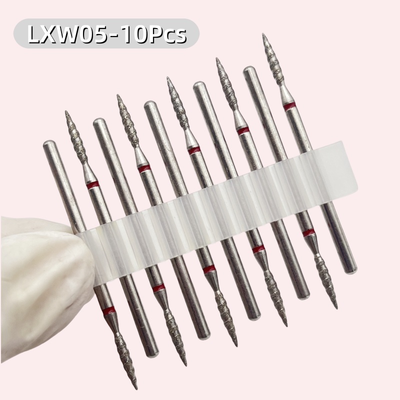 10 قطعة تورنادو أظافر مرصعة با - مراجعة Rotary Tool Kit وسعره