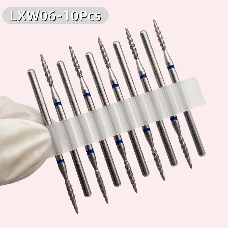 10 قطعة تورنادو أظافر مرصعة با - مراجعة Rotary Tool Kit وسعره