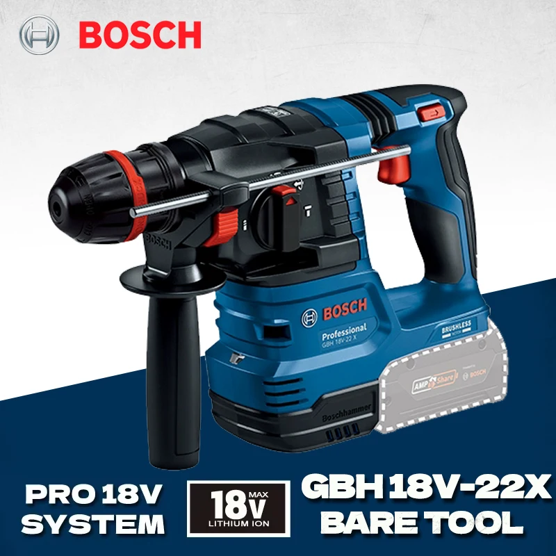مثقاب دوار لاسلكي بوش GBH18V-2 - مراجعة Hammer Drill Sds وسعره