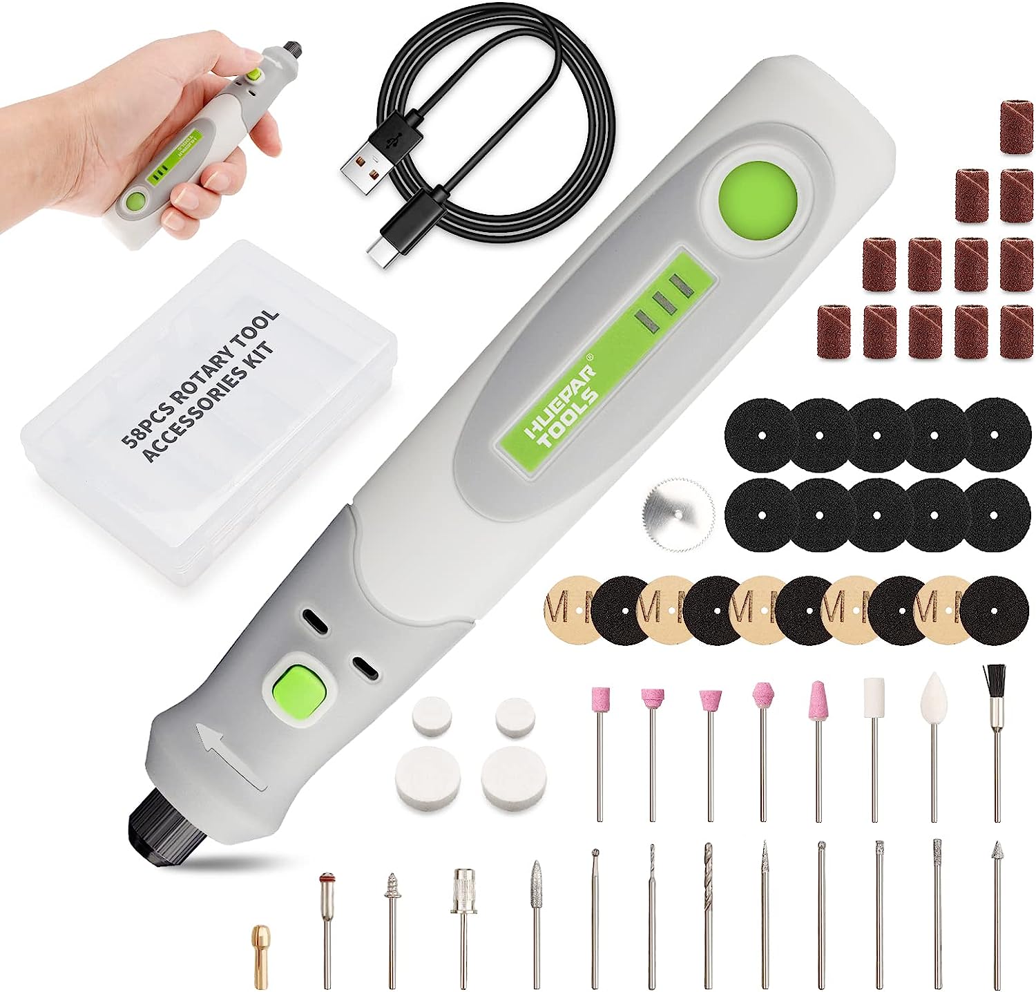 مثقاب كهربائي مطحنة القالب حفا - مراجعة Rotary Tool Kit وسعره