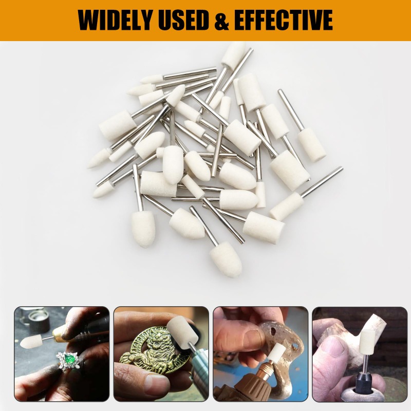 36 قطعة/مجموعة من رؤوس التلميع - مراجعة Rotary Tool Kit وسعره