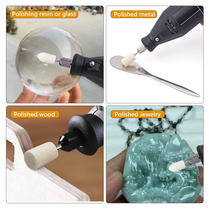 36 قطعة/مجموعة من رؤوس التلميع - مراجعة Rotary Tool Kit وسعره