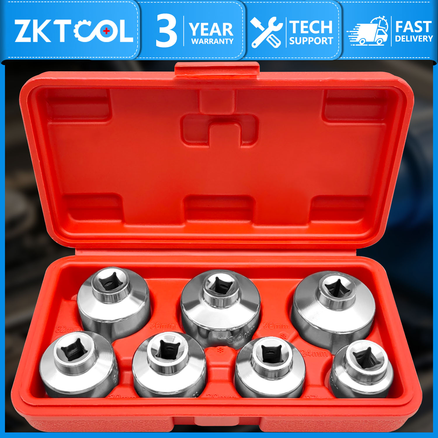 مجموعة مفاتيح ربط فلتر الزيت م - مراجعة Rotary Tool Kit وسعره